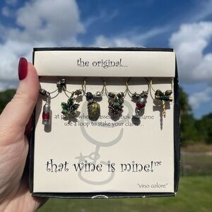Wine Glass Charms Set